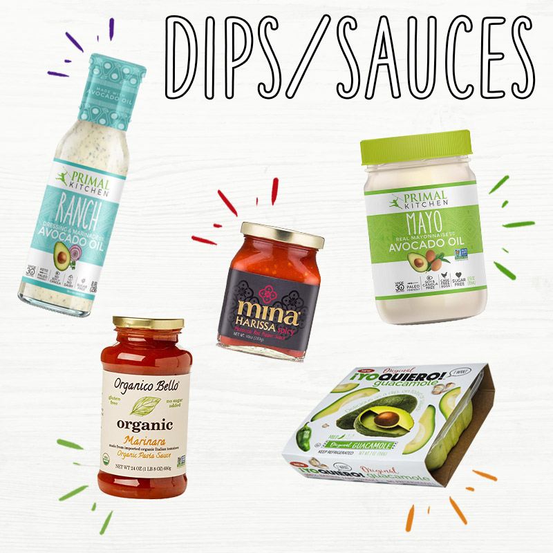 Albertsons Whole30 Grocery List | Whole30 Dips & Sauces 