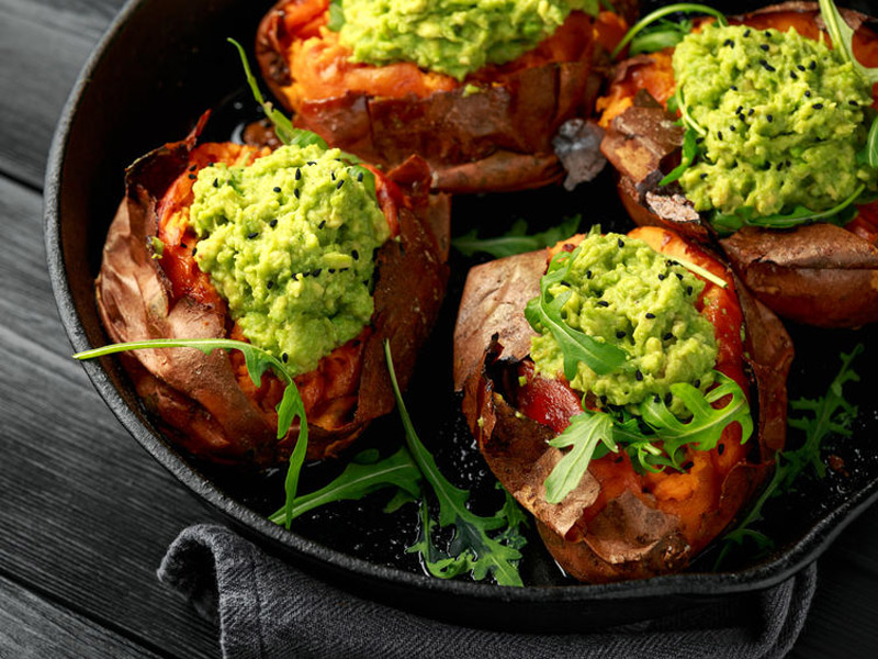 Taco Stuffed Sweet Potatoes | Whole30 Recipes | ¡Yo Quiero!™ Brands