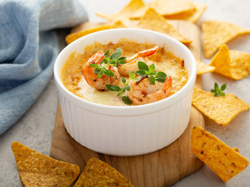 Crawfish Queso Dip | Mardi Gras Recipes | ¡Yo Quiero!™️ Brands