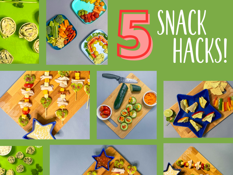 snack hacks blog header