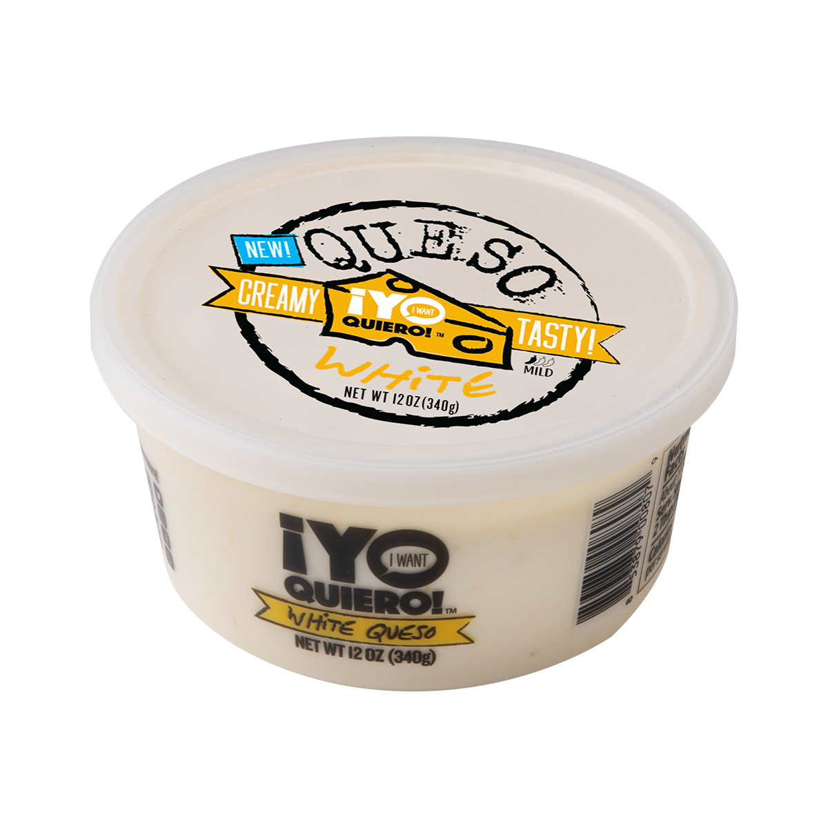 YoProducts 0007 Queso 15oz white
