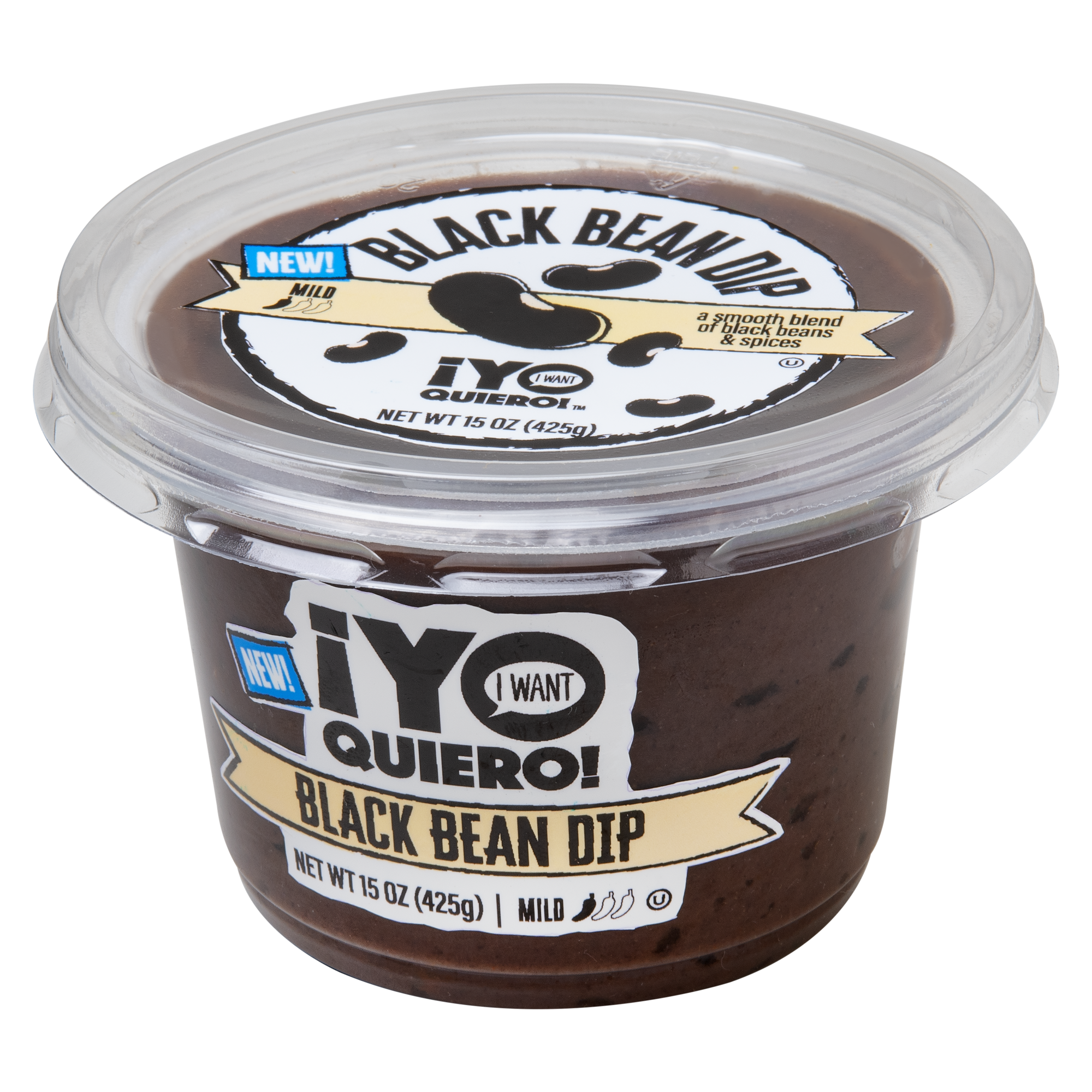 Black Bean Dip 15oz Front 1