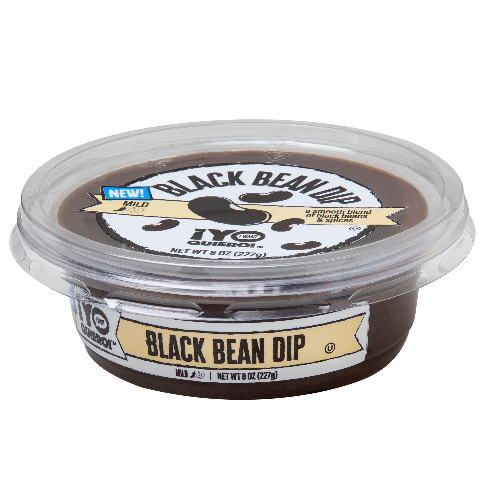 Black Bean Dip 8oz Front 1