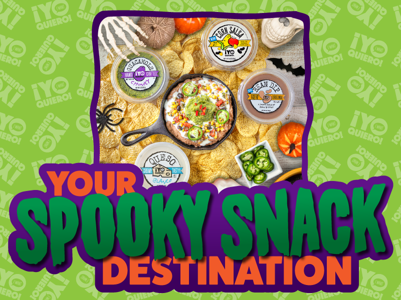 a group of spooky snacks on a table