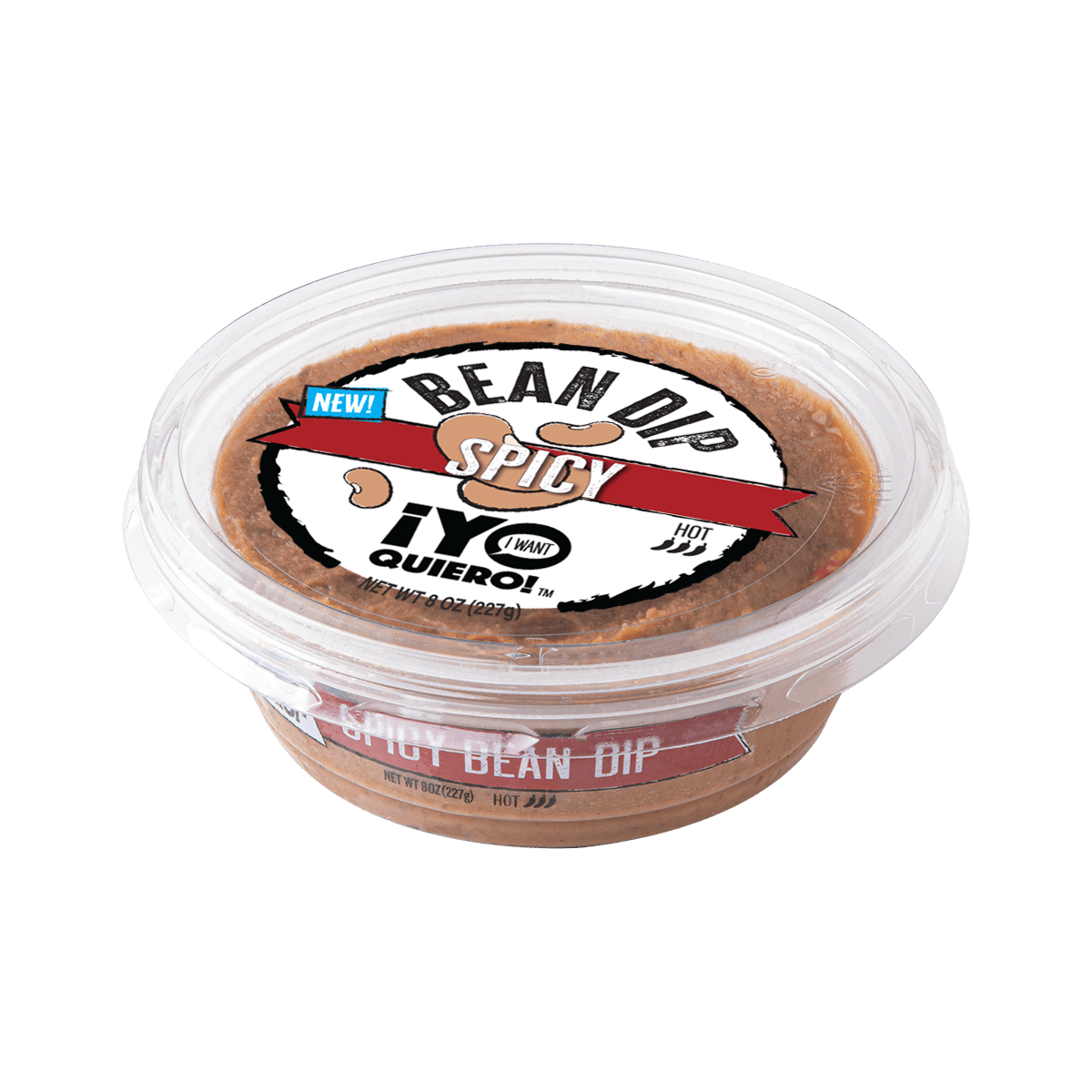 YQ product bean dip spicy 8oz