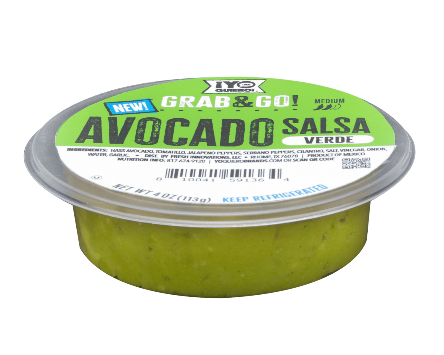 YQ product grab go avo salsa individual