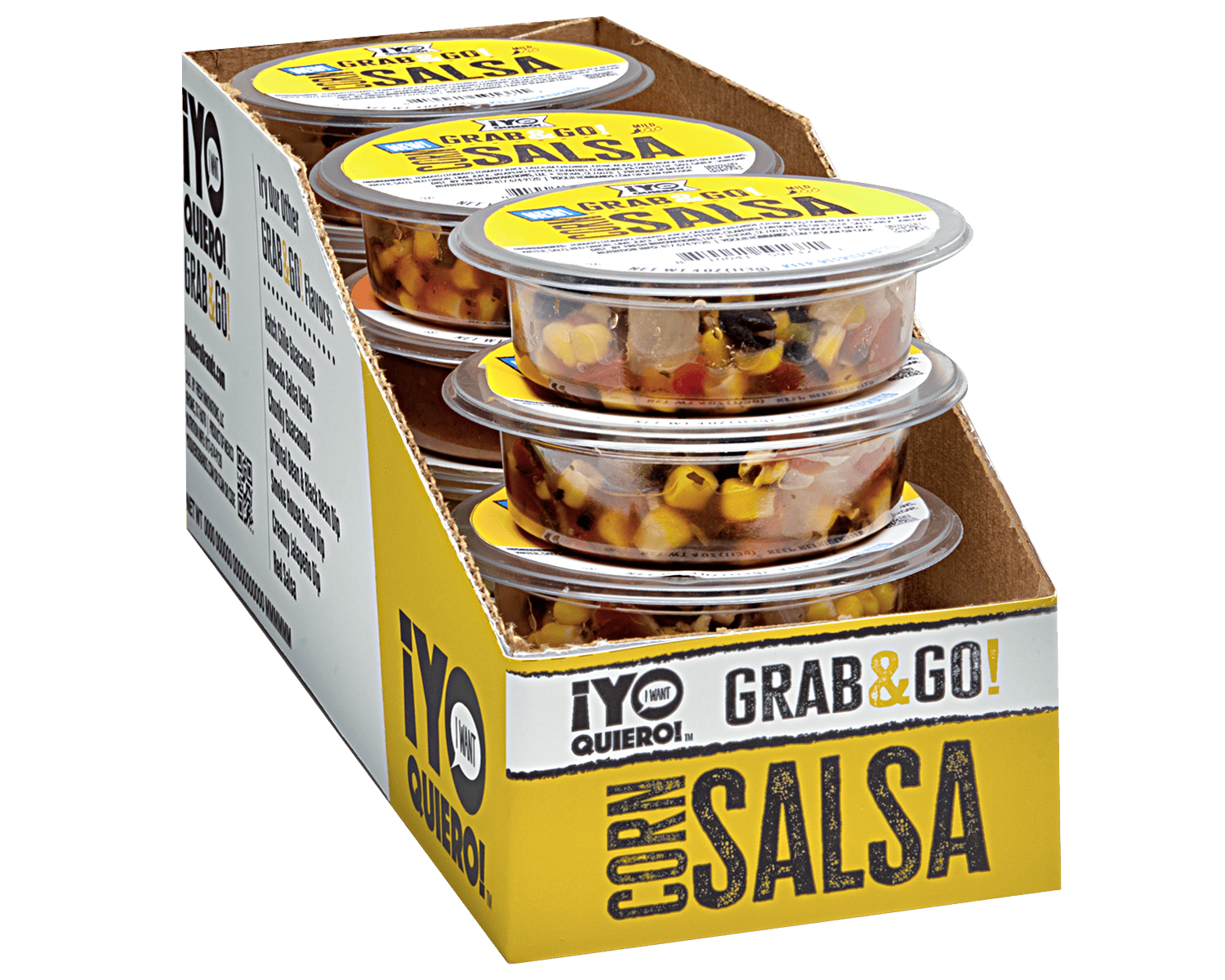 YQ product grab go corn salsa package