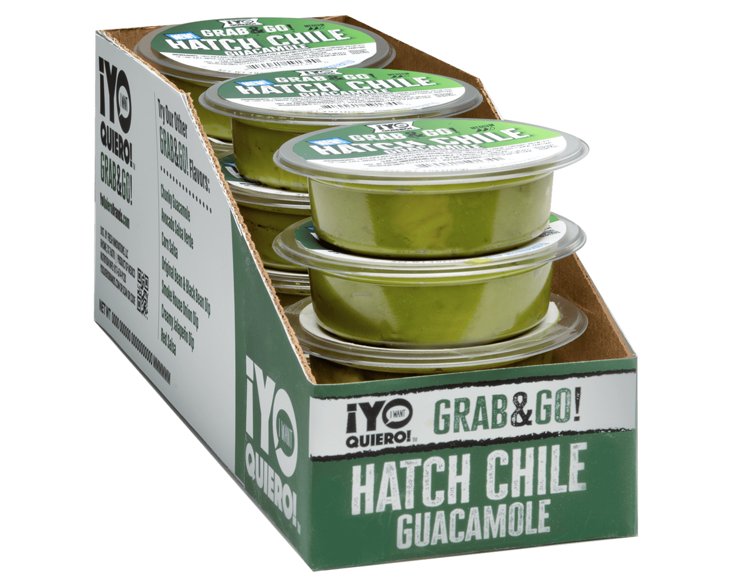 YQ product grab go hatch chile guacamole package