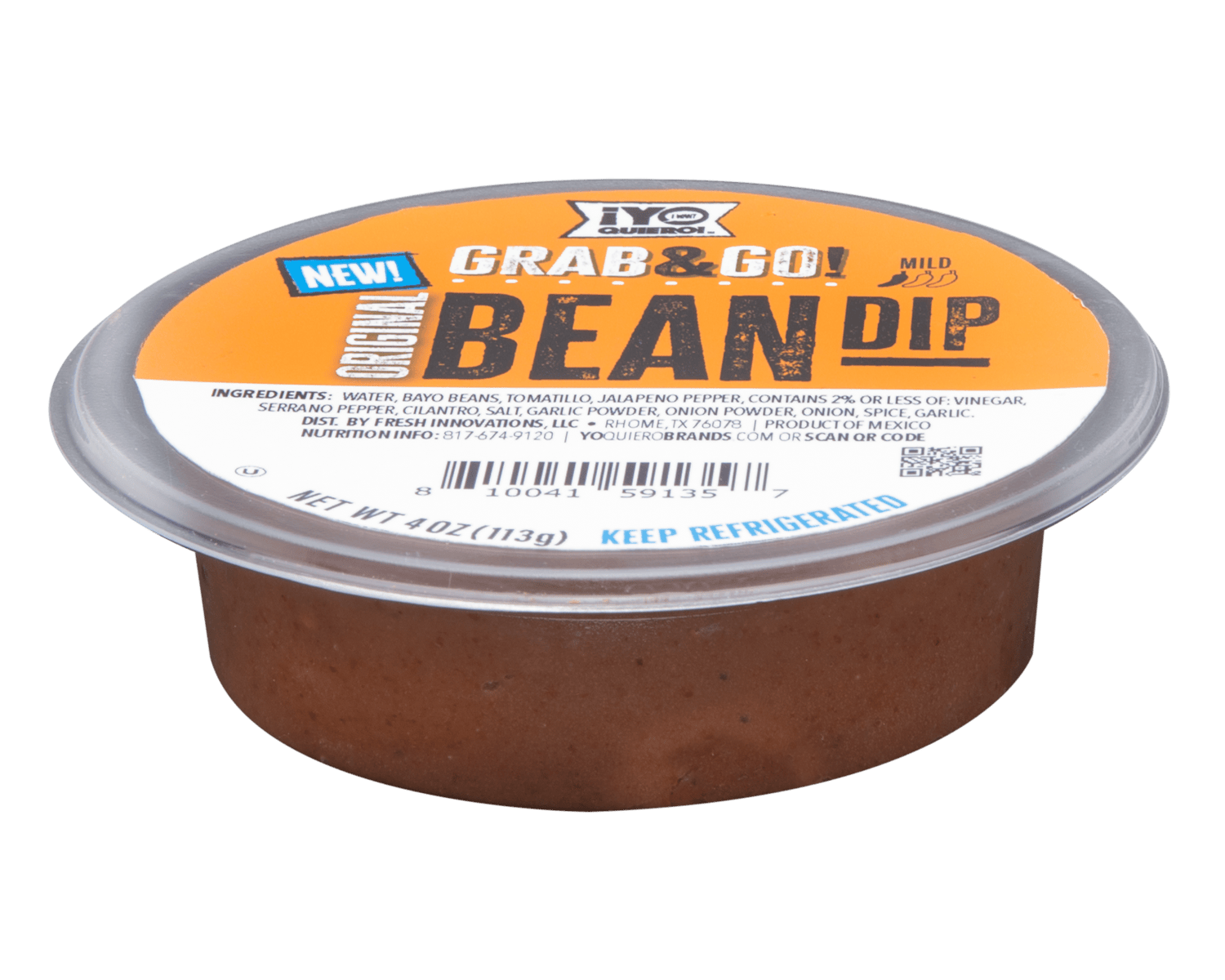 YQ product grab go original bean dip individual