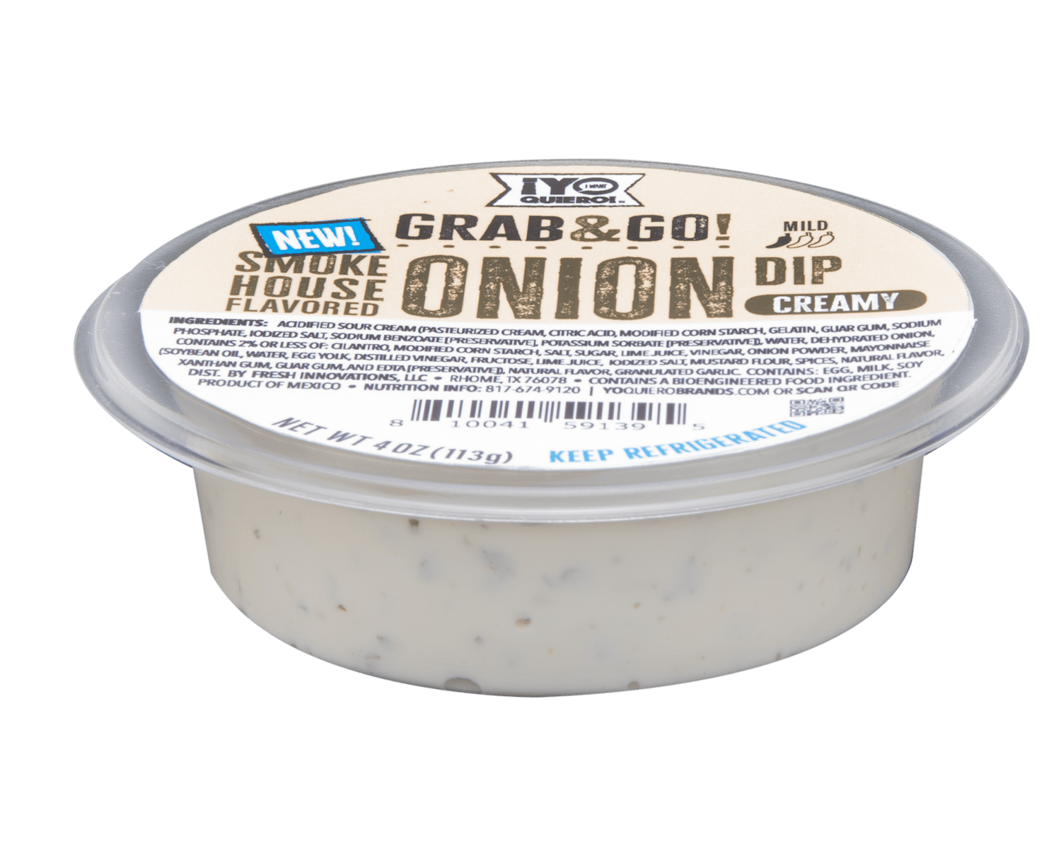 YQ product grab go smokehouse onion dip individual