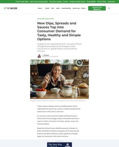 YQ press highlight new dips spreads the packer